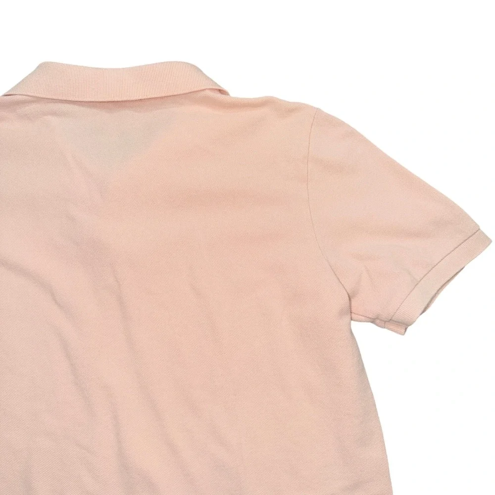 Lauren Ralph Lauren Womens Pink Short Sleeve Cotton Pique Polo Shirt Size M - Picture 3 of 7